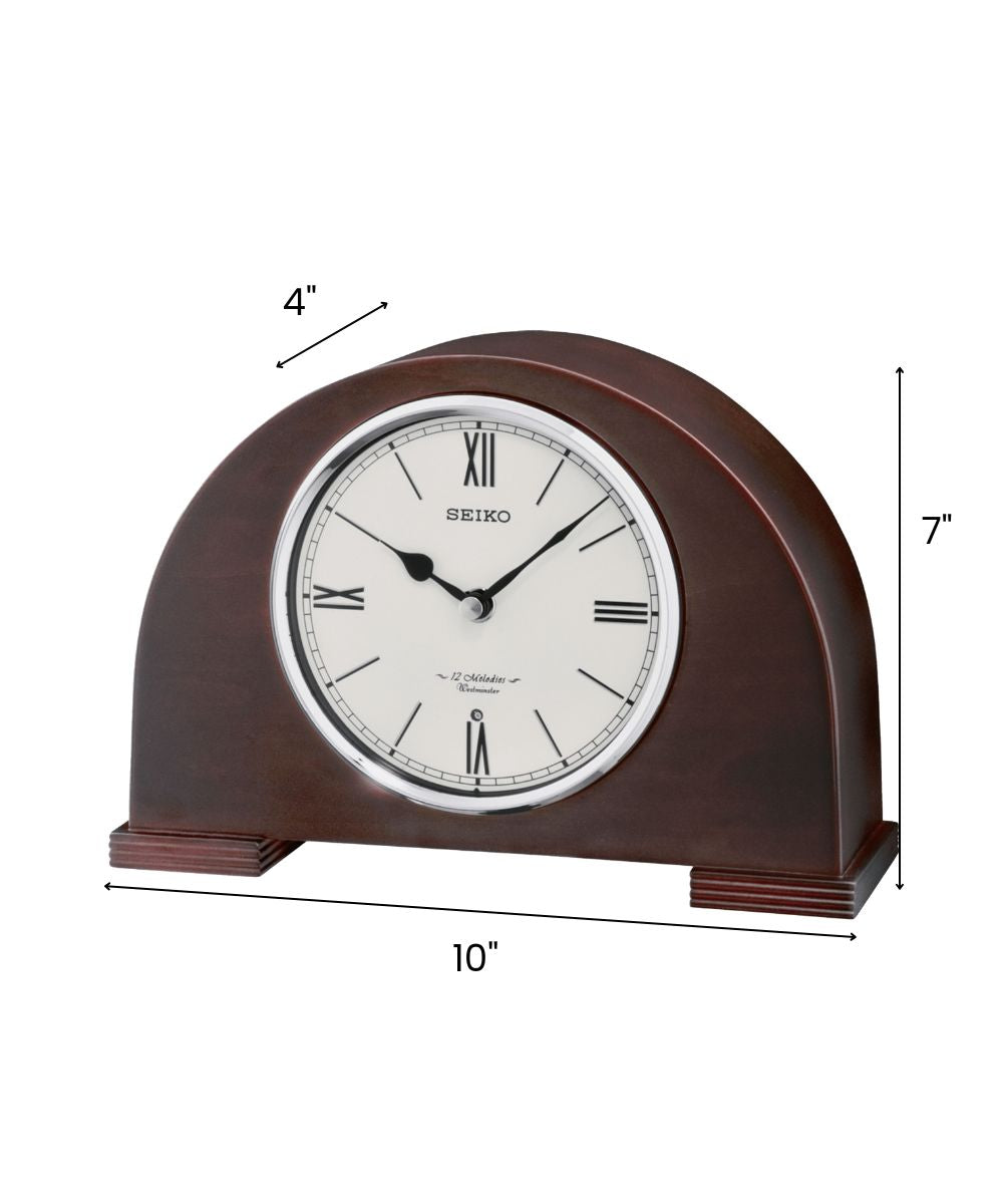 7"H Desk and Table with 12 Hi Fi Melodies and Chime Clock