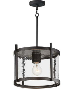 Belfry 1-Light Semi-Flush/Pendant Black