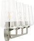 Celino 4-Light Bath & Vanity Brushed Nickel