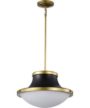 Lafayette 3-Light Pendant Matte Black