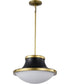 Lafayette 3-Light Pendant Matte Black