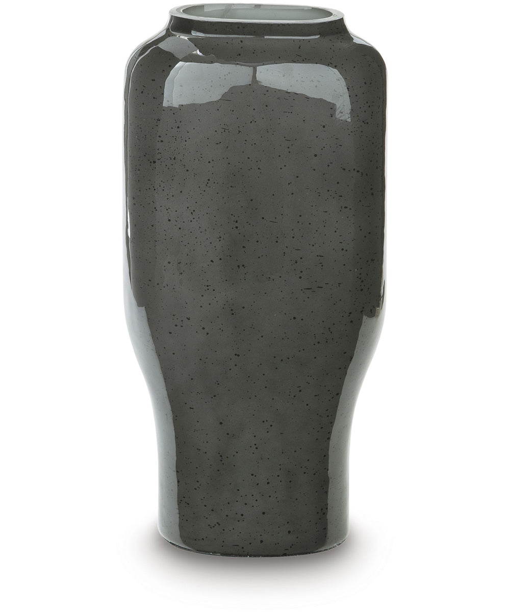 Kierlain Vase Gray/Black