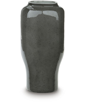 Kierlain Vase Gray/Black