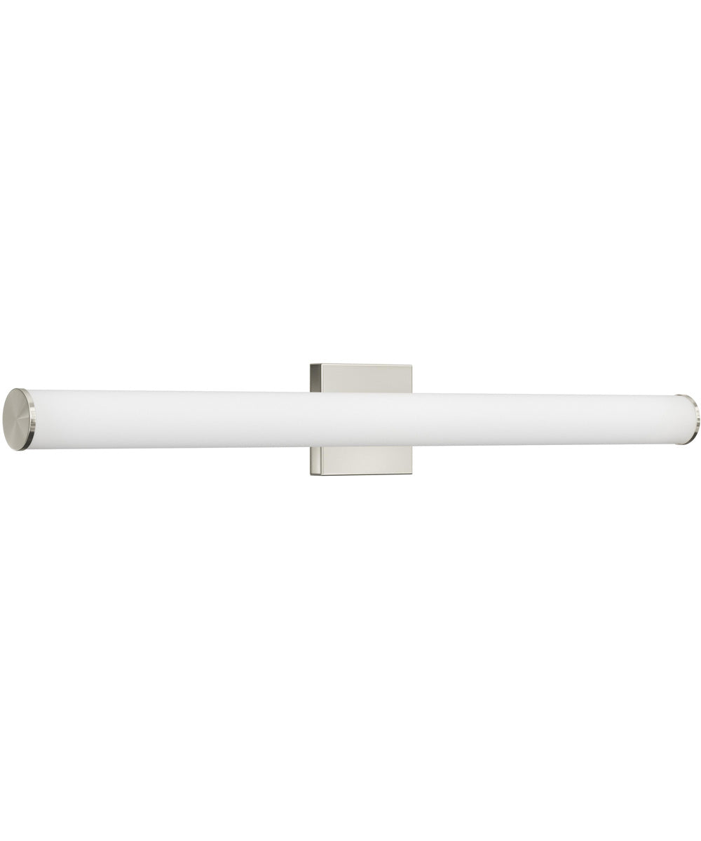 Phase 6.2 36 in. 5CCT Integrated LED Linear Vanity Light Brushed Nickel