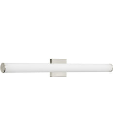 Phase 6.2 36 in. 5CCT Integrated LED Linear Vanity Light Brushed Nickel