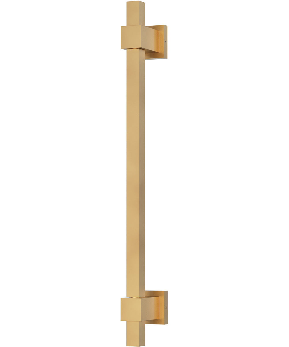 Cubist Square LED Wall Sconce Gold