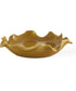 Golden Crest Ruffle Indoor-Outdoor Bowl