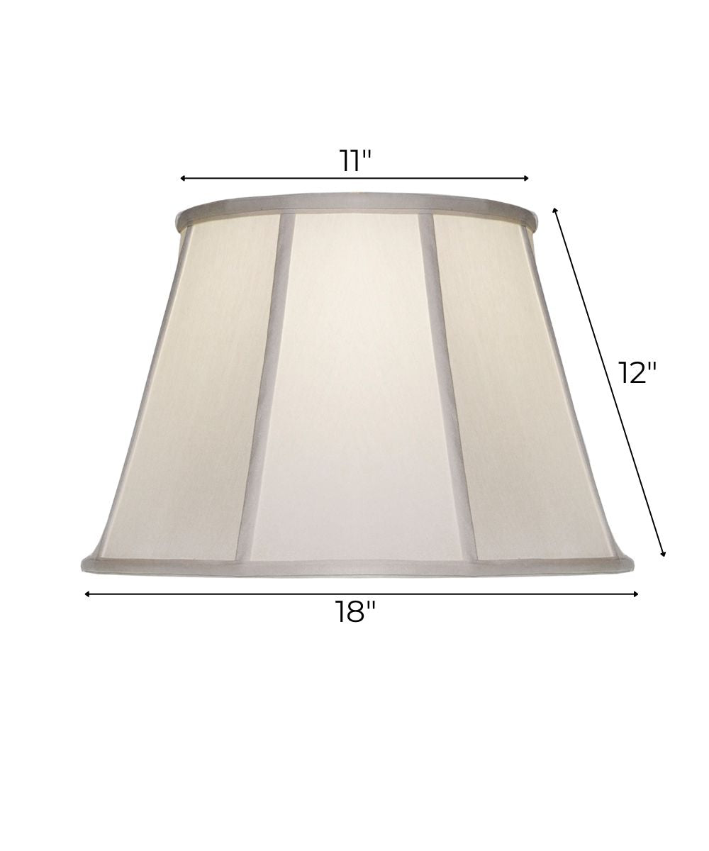 11x18x12 Ivory Shadow Softback Empire Lampshade