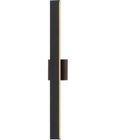 Alumilux SideLine  30 inch LED Outdoor Wall Sconce Black