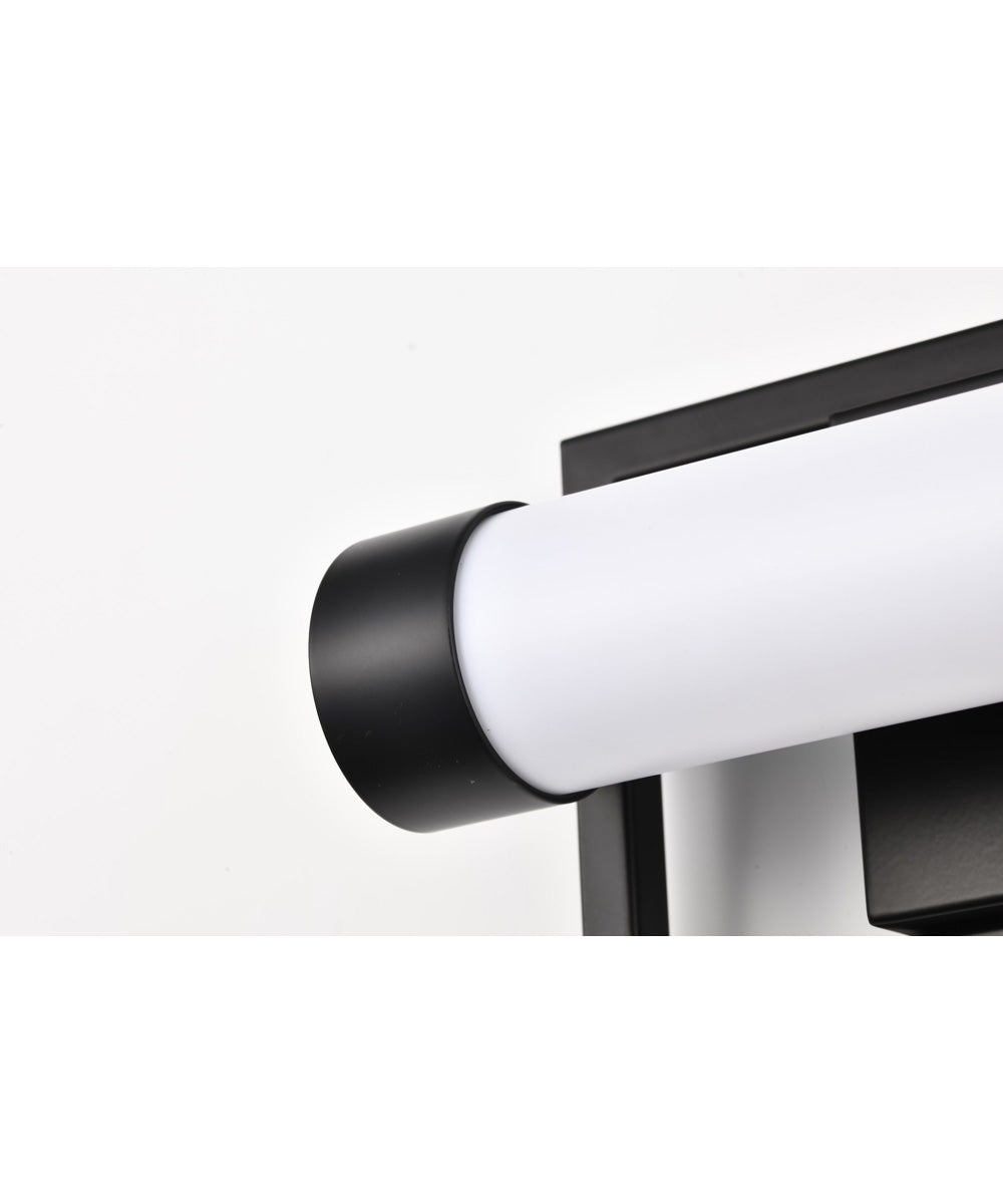 Canal  Vanity & Wall Matte Black