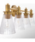 Lawton 4-light Bath Vanity Light Brushed Brass