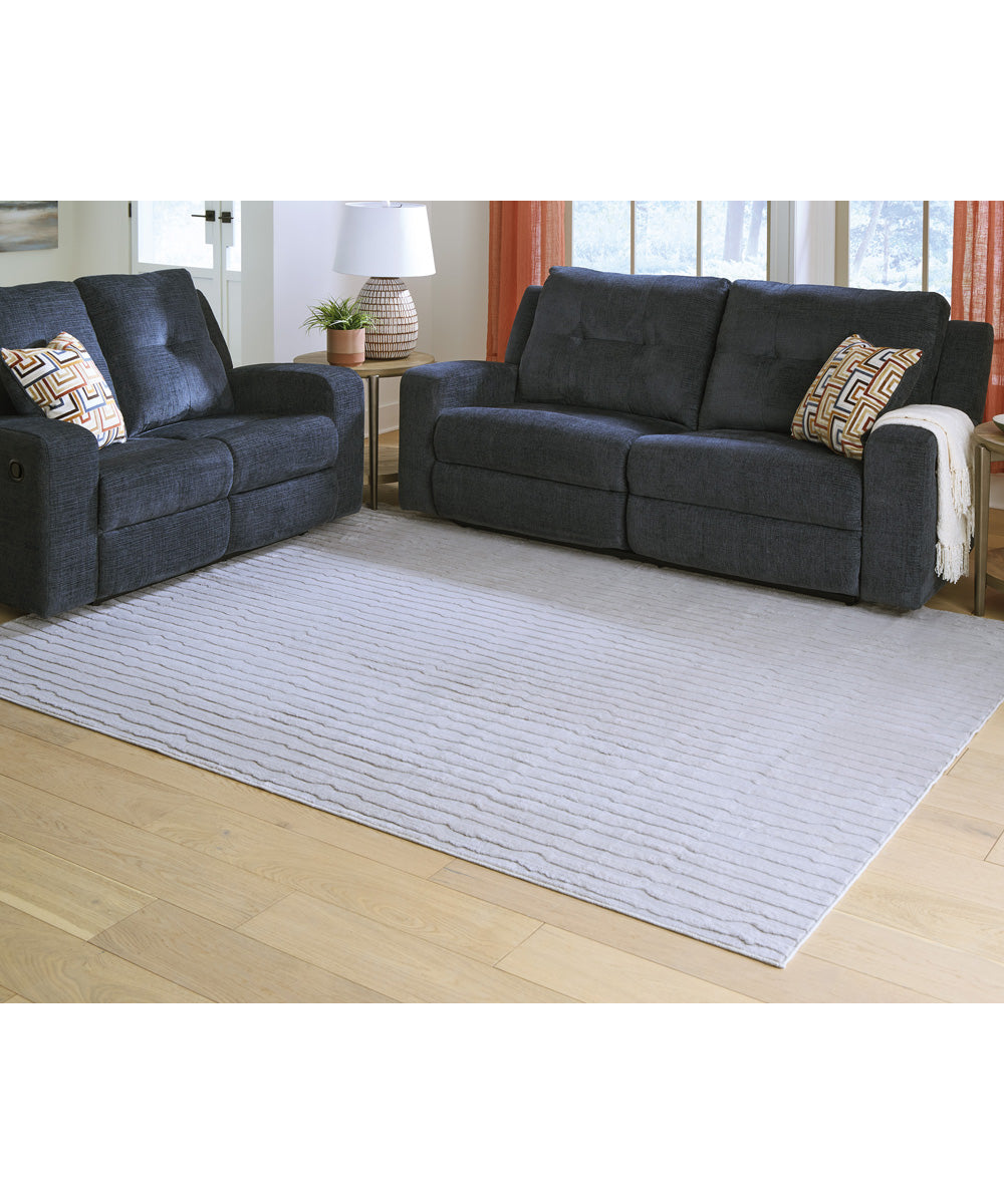 Worthley Washable Large Rug Gray