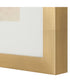 So Golden Abstract Landscape Prints Set of 2