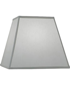 8x14x12 Global White Tapered Square Hardback Lampshade