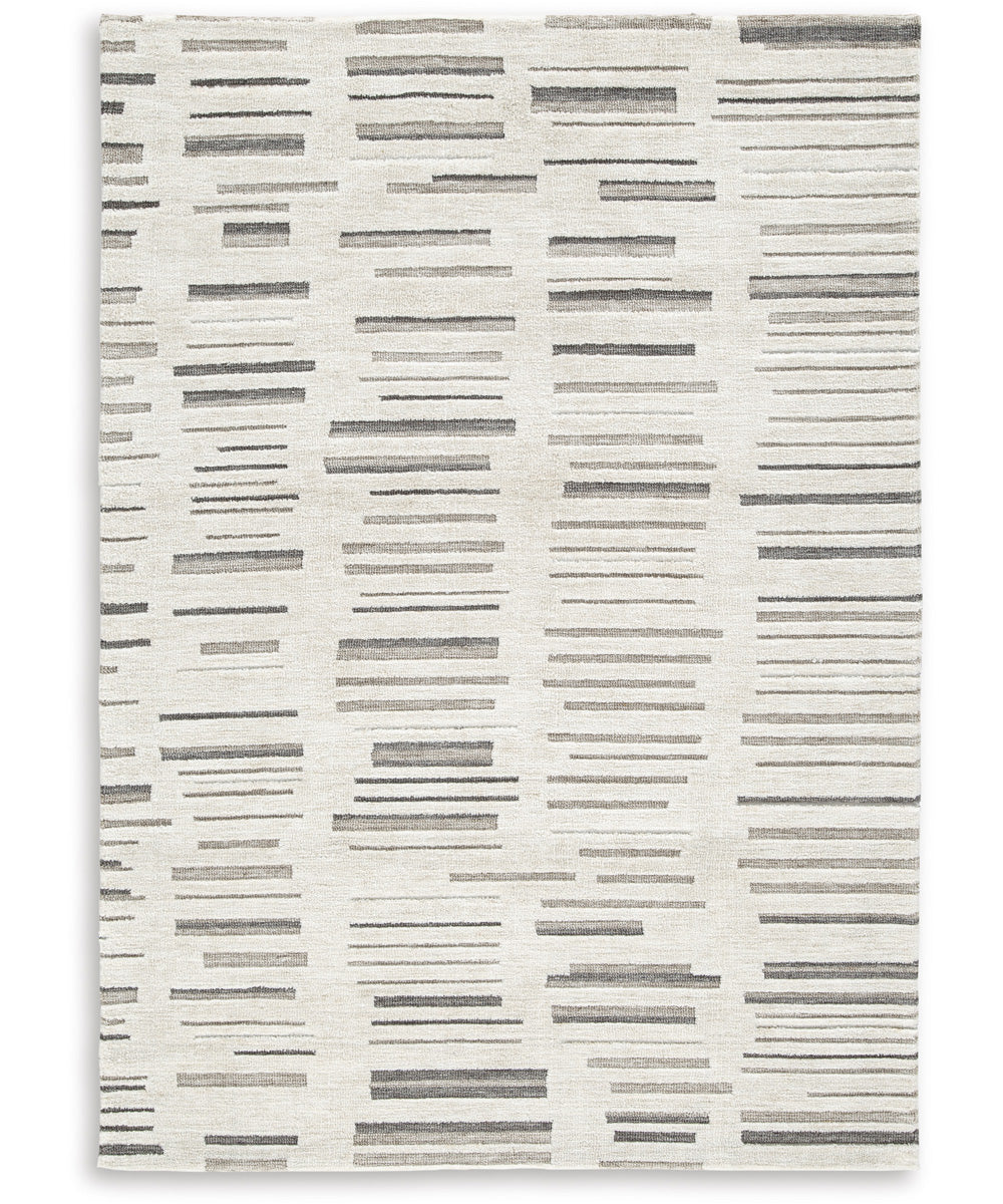 Leesdale Medium Rug Ivory/Brown/Black