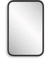 22x34" Wall Mirror Matte Black