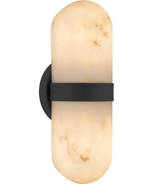 Bree 2-light Wall Sconce Matte Black