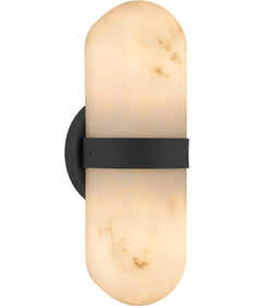 Bree 2-light Wall Sconce Matte Black