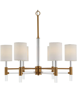 Welkin 6 Light Modern Chandelier