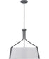 Livingston 4-Light Pendant Putty Gray