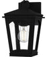 Huck Small 1-light Outdoor Wall Light  Coastal Armour Aluminum Earth Black