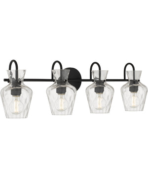 Hollis 4-light Bath Light Matte Black