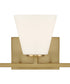 Palmyra 3 Light Vanity Brushed Gold