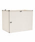 14"W x 10"H Rectangular Drum Lampshade White