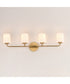 Durham 4-Light Bath Vanity Natural Aged Brass