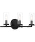 Hudson Heights 3 Light Vanity Matte Black
