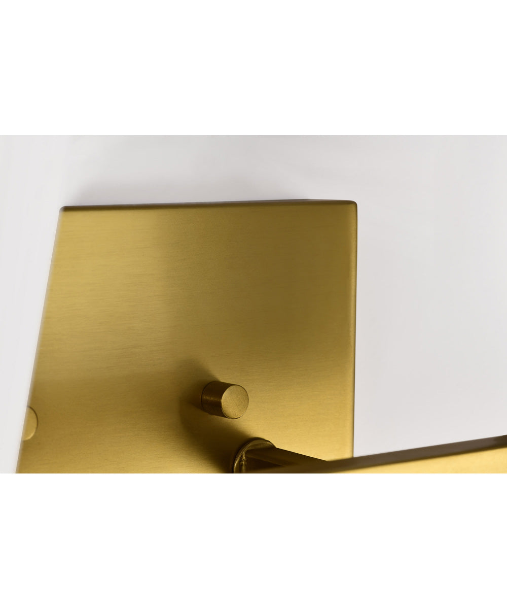 Royale 2-Light Vanity & Wall Burnished Brass