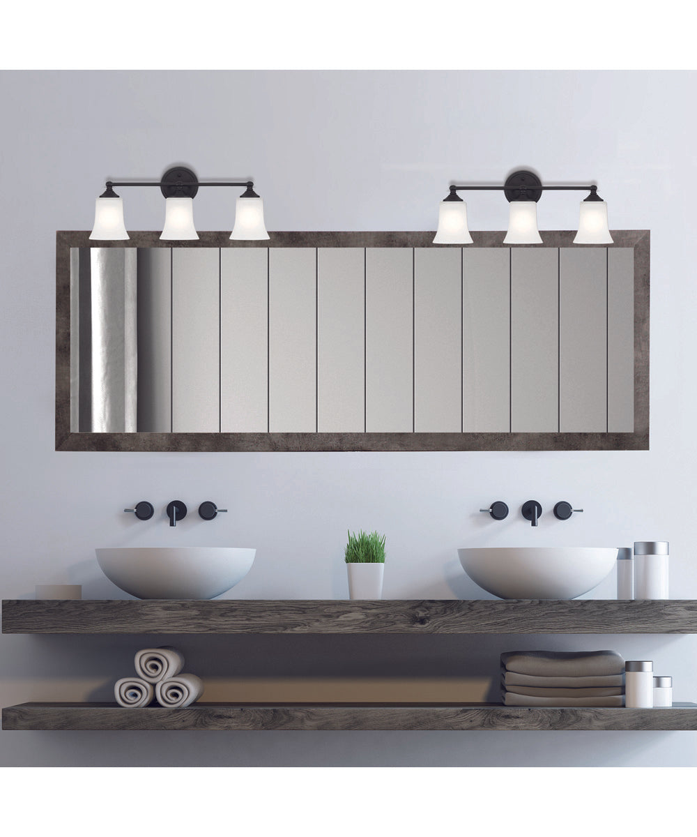 Bronson 3 Light Vanity Matte Black