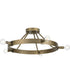 Breckenridge 5-Light Semi-Flush Mount Aged Bronze