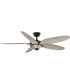 Mesilla 60" 5-Blade Antique Wood/Indoor/Outdoor DC Motor Urban Industrial Ceiling Fan Antique Bronze