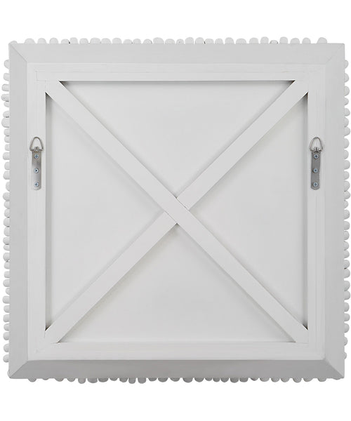 Portside White Wood Wall Panel 04322