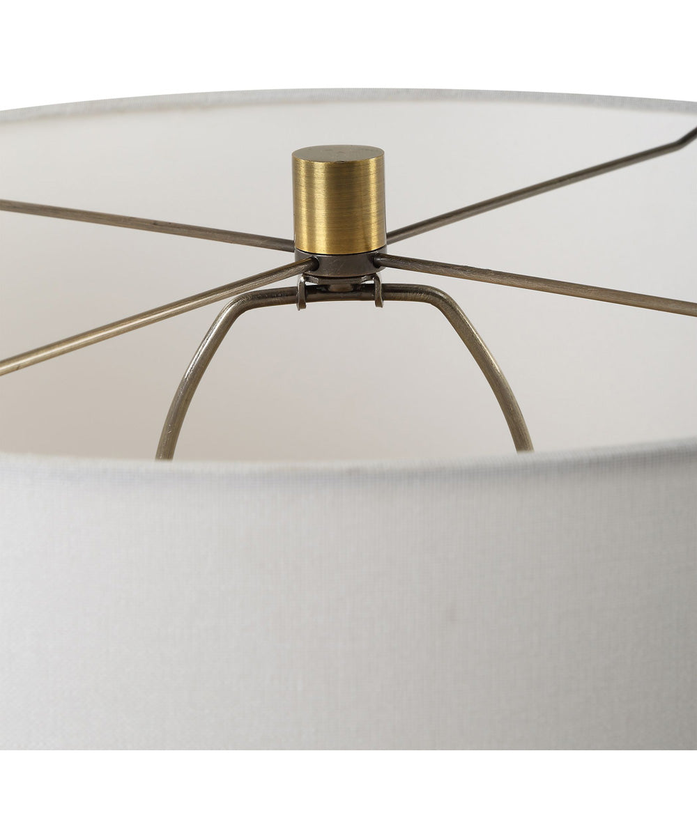 Rhine Brown Glass Table Lamp