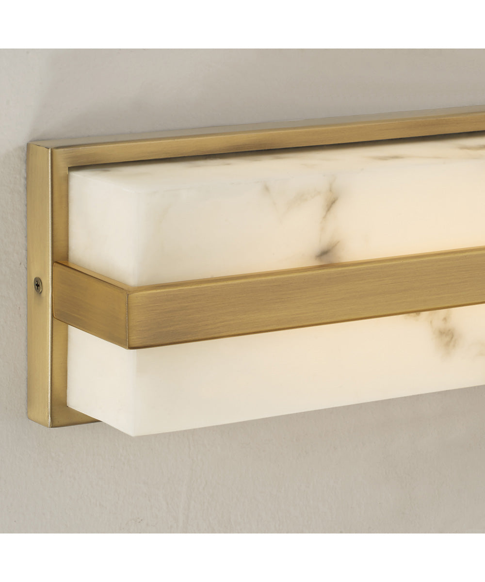 Noah 1-Light Sconce Aged Brass