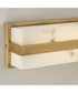 Noah 1-Light Sconce Aged Brass