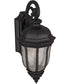 Harper 1-Light Outdoor Lighting Textured Black