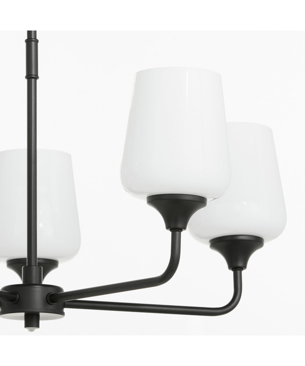 Raymond Chandelier Matte Black