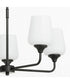 Raymond Chandelier Matte Black