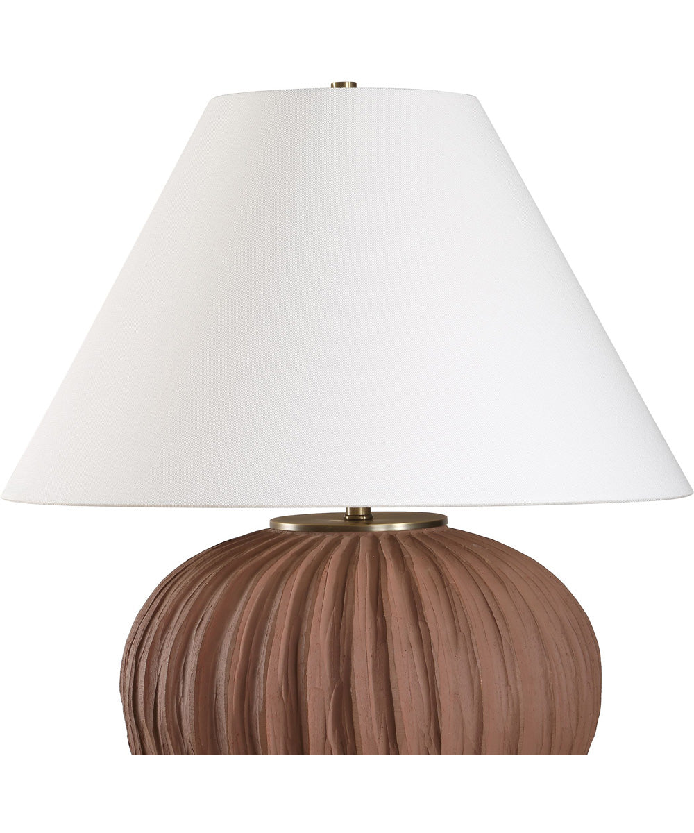 Keoghan Terracotta Table Lamp