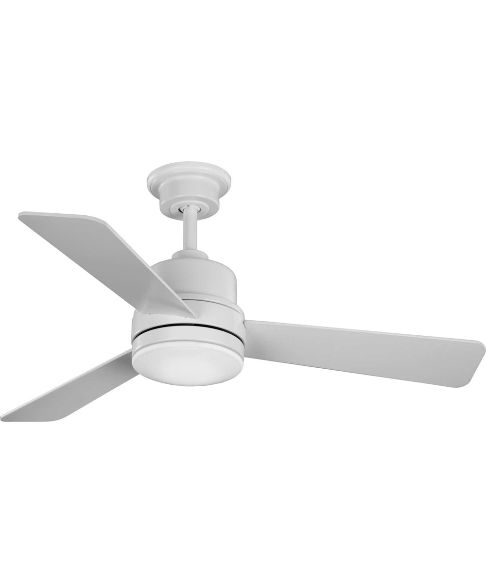 Trevina II 44" 3-Blade Ceiling Fan Satin White