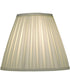 6x12x10 Ivory Shadow Box Pleat Empire Softback Lampshade
