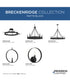 Breckenridge 5-Light Semi-Flush Mount Matte Black