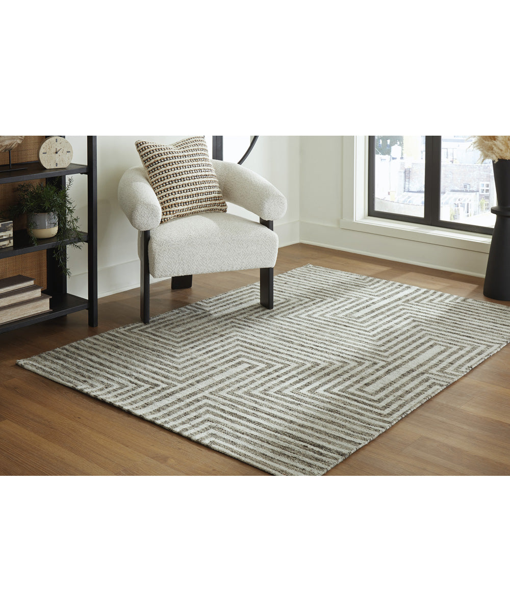 Jossen Medium Rug Ivory/Gray