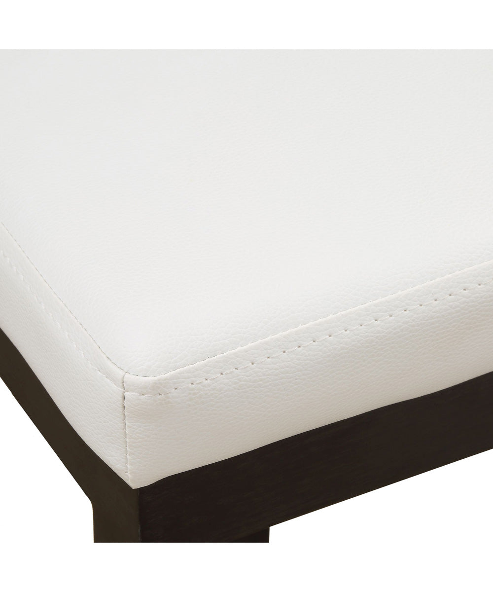 Ivanna White Counter Stool