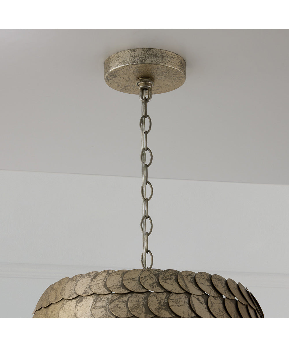 Delphine 1-Light Pendant Grecian Luster