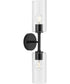 Cofield 2-Light Wall Bracket Matte Black