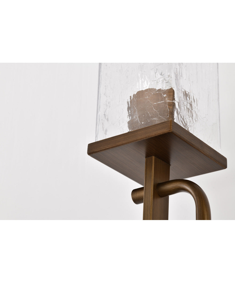 Terrace 1-Light Vanity & Wall Natural Brass